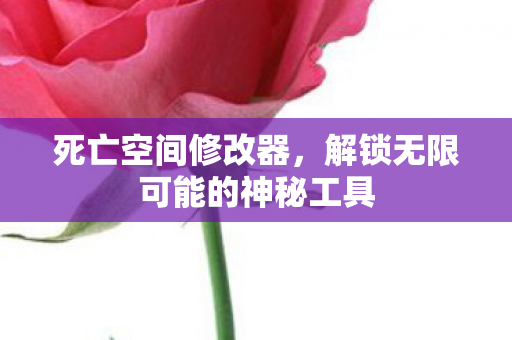 死亡空间修改器，解锁无限可能的神秘工具