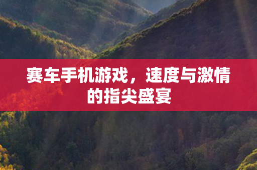 速度与激情的指尖盛宴图片