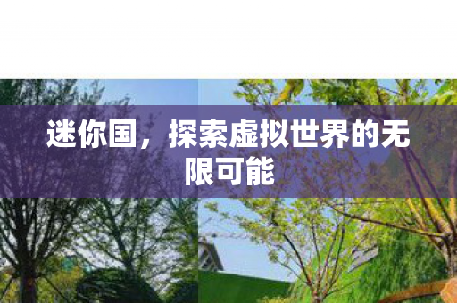 探索虚拟世界的无限可能图片