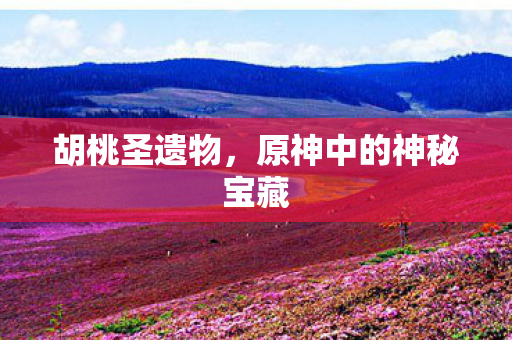原神中的神秘宝藏图片