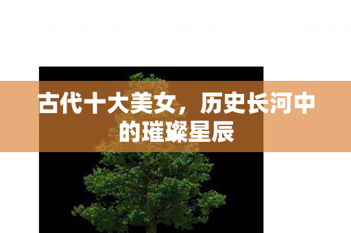 古代十大美女，历史长河中的璀璨星辰