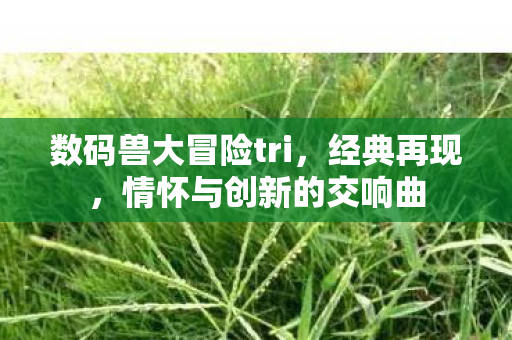 数码兽大冒险tri，经典再现，情怀与创新的交响曲