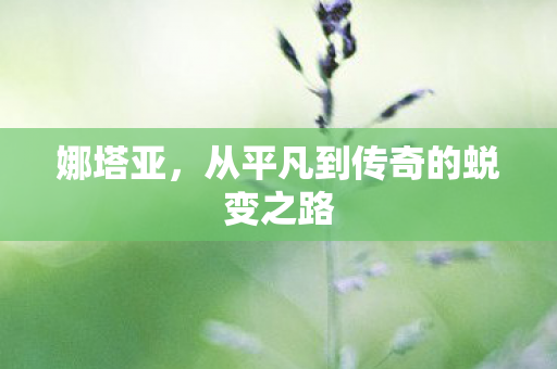 娜塔亚，从平凡到传奇的蜕变之路