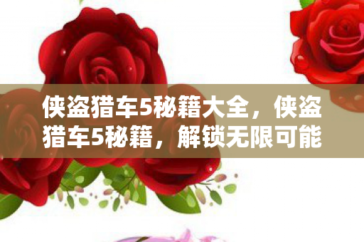侠盗猎车5秘籍大全，侠盗猎车5秘籍，解锁无限可能的游戏技巧