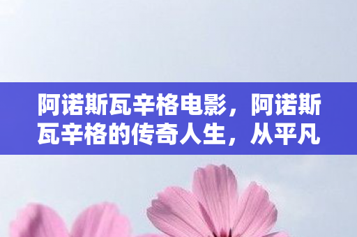 阿诺斯瓦辛格电影，阿诺斯瓦辛格的传奇人生，从平凡到伟大的蜕变