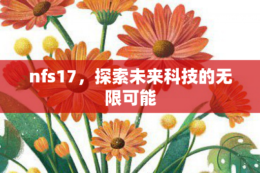 nfs17，探索未来科技的无限可能