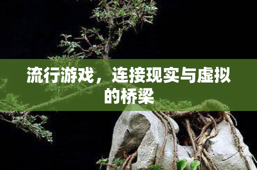 流行游戏，连接现实与虚拟的桥梁