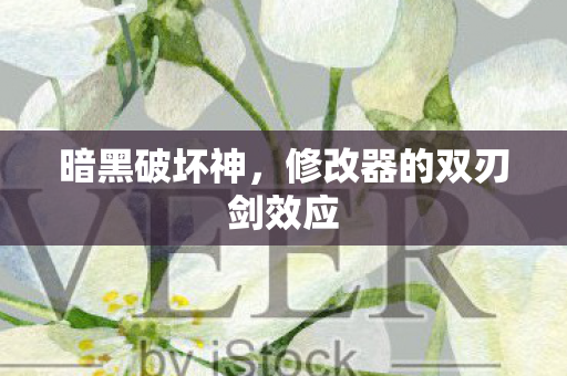 暗黑破坏神，修改器的双刃剑效应