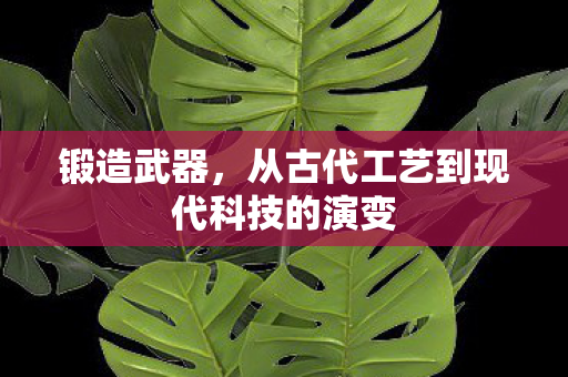 锻造武器，从古代工艺到现代科技的演变