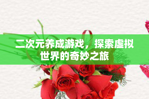 二次元养成游戏，探索虚拟世界的奇妙之旅