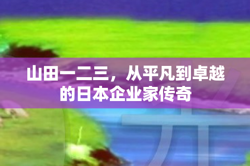 从平凡到卓越的日本企业家传奇图片