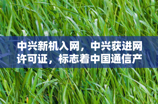 中兴新机入网，中兴获进网许可证，标志着中国通信产业的又一里程碑事件
