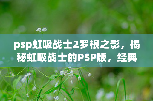 psp虹吸战士2罗根之影图片