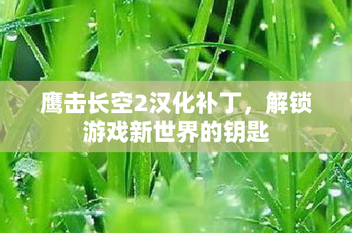 解锁游戏新世界的钥匙图片