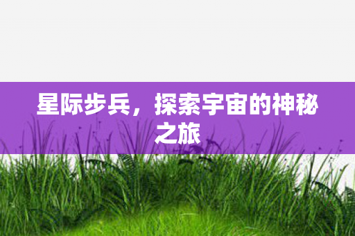 星际步兵，探索宇宙的神秘之旅