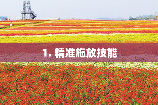 1. 精准施放技能