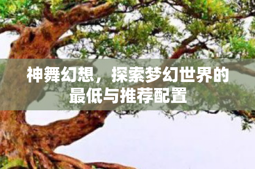 神舞幻想，探索梦幻世界的最低与推荐配置