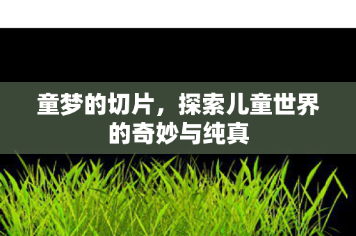 童梦的切片，探索儿童世界的奇妙与纯真