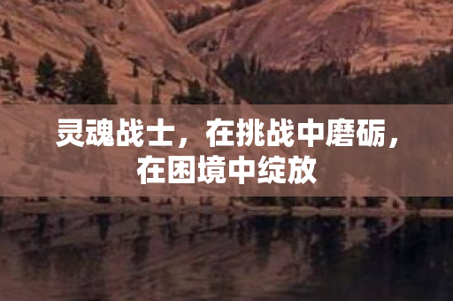 灵魂战士，在挑战中磨砺，在困境中绽放
