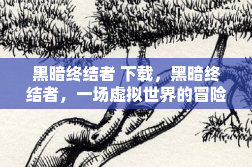 黑暗终结者 下载，黑暗终结者，一场虚拟世界的冒险之旅
