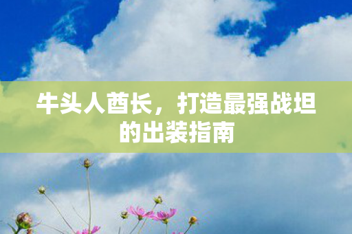 牛头人酋长，打造最强战坦的出装指南