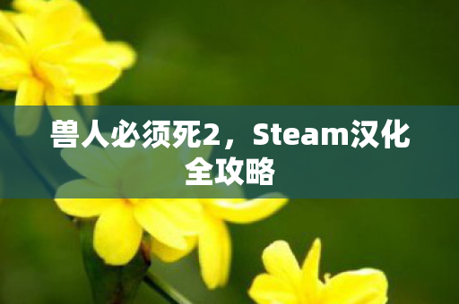 兽人必须死2，Steam汉化全攻略