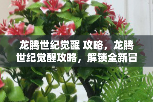 龙腾世纪觉醒 攻略，龙腾世纪觉醒攻略，解锁全新冒险，成为传奇英雄