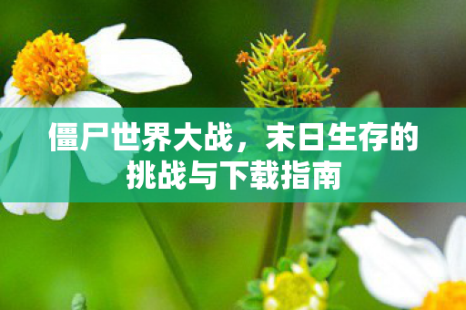 僵尸世界大战，末日生存的挑战与下载指南