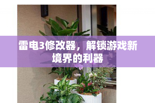 雷电3修改器，解锁游戏新境界的利器