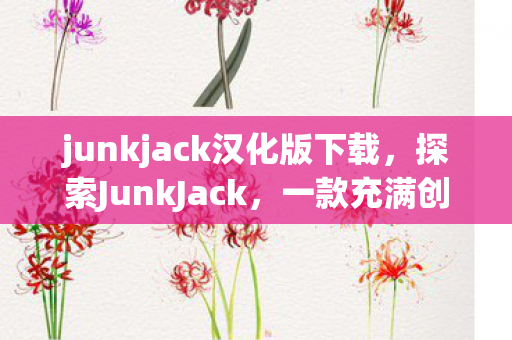 junkjack汉化版下载，探索JunkJack，一款充满创意与冒险的独立游戏