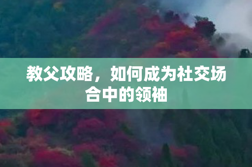 如何成为社交场合中的领袖图片