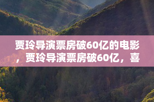 贾玲导演票房破60亿的电影，贾玲导演票房破60亿，喜剧女王背后的坚持与突破