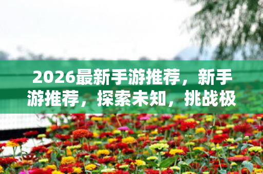 2026最新手游推荐，新手游推荐，探索未知，挑战极限