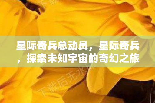 星际奇兵总动员，星际奇兵，探索未知宇宙的奇幻之旅