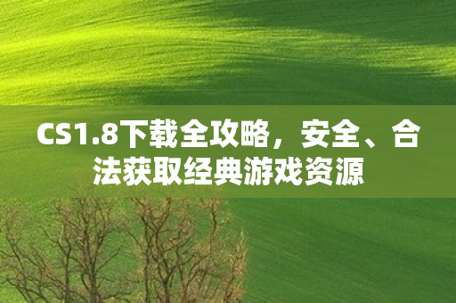 合法获取经典游戏资源图片