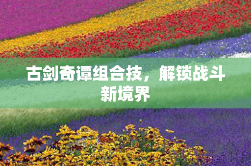 古剑奇谭组合技，解锁战斗新境界