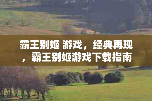 霸王别姬 游戏，经典再现，霸王别姬游戏下载指南