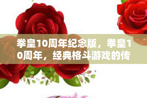 拳皇10周年纪念版，拳皇10周年，经典格斗游戏的传奇与未来