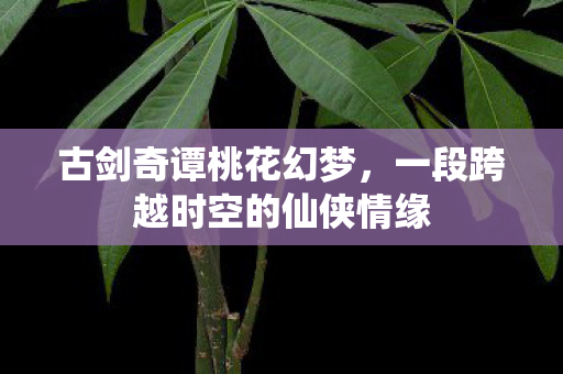 古剑奇谭桃花幻梦，一段跨越时空的仙侠情缘
