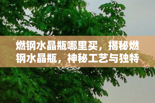 燃钢水晶瓶哪里买，揭秘燃钢水晶瓶，神秘工艺与独特魅力的完美结合