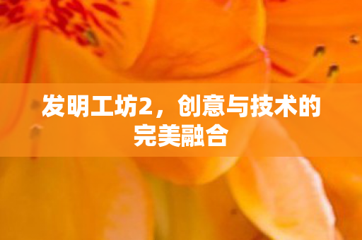发明工坊2,创意与技术的完美融合 发明工坊2,创意与技术的完美融合