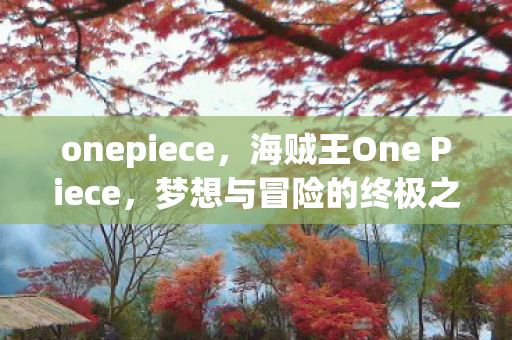 onepiece，海贼王One Piece，梦想与冒险的终极之旅