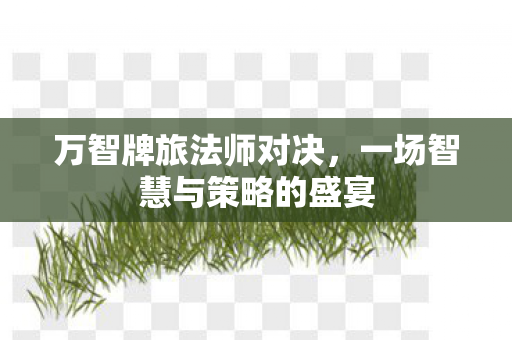 万智牌旅法师对决，一场智慧与策略的盛宴