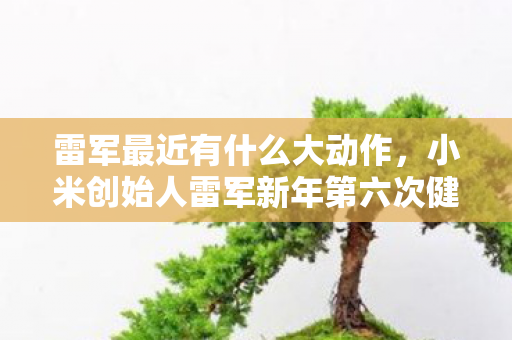 小米创始人雷军新年第六次健身打卡图片