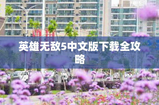 英雄无敌5中文版下载全攻略