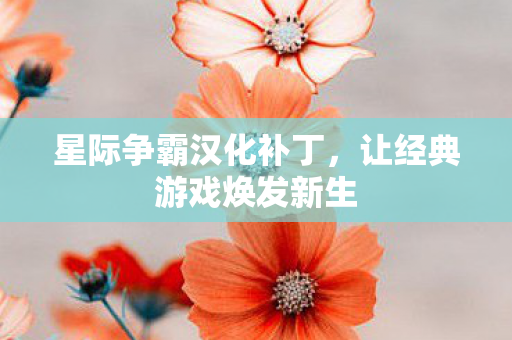 让经典游戏焕发新生图片