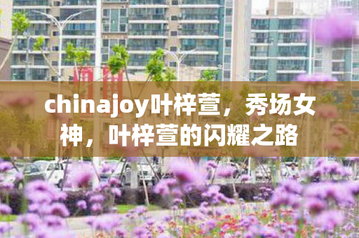 chinajoy叶梓萱，秀场女神，叶梓萱的闪耀之路