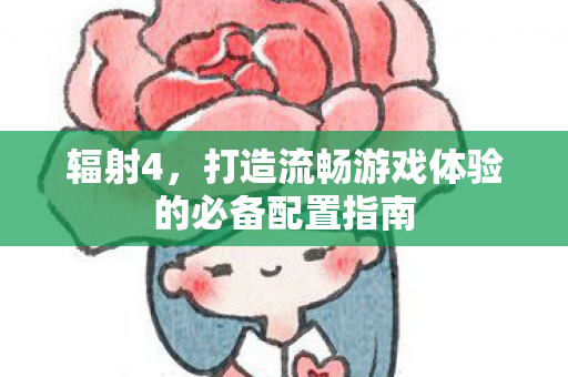 辐射4,打造流畅游戏体验的必备配置指南 辐射4,打造流畅游戏体验的必备配置指南