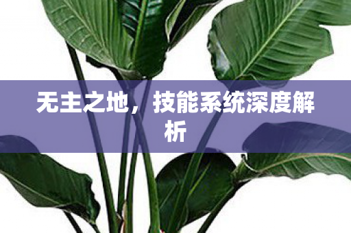 无主之地，技能系统深度解析