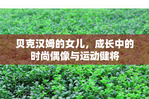 贝克汉姆的女儿，成长中的时尚偶像与运动健将